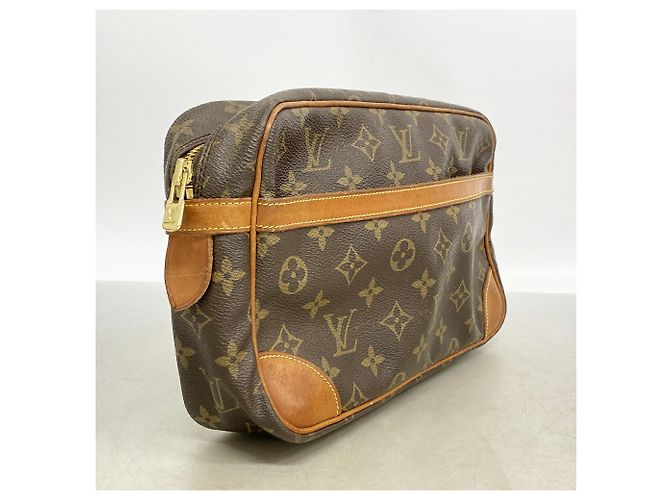 Borsa a pochette Louis Vuitton Monogram Compiegne 28 Marrone - vista 2