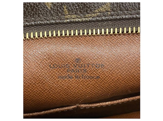 Borsa a pochette Louis Vuitton Monogram Compiegne 28 Marrone - vista 5