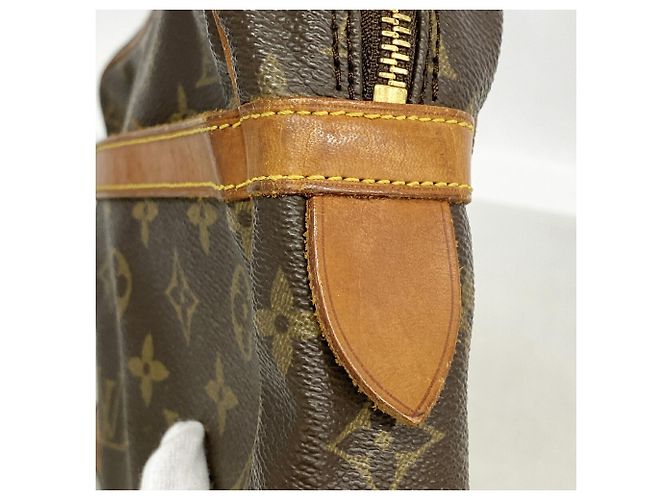 Borsa a pochette Louis Vuitton Monogram Compiegne 28 Marrone - vista 7