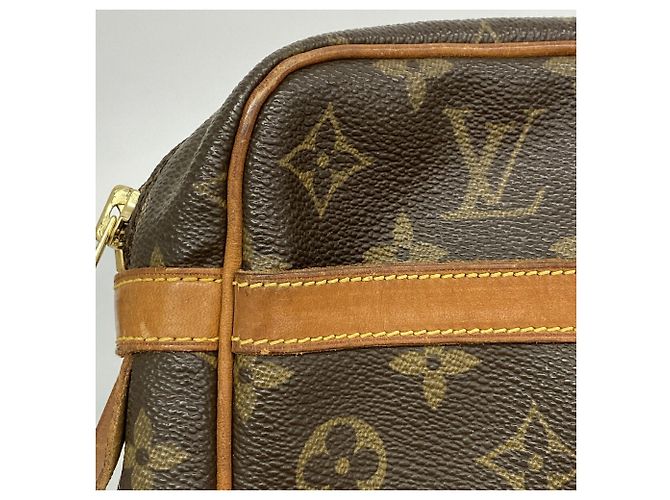 Borsa a pochette Louis Vuitton Monogram Compiegne 28 Marrone - vista 8