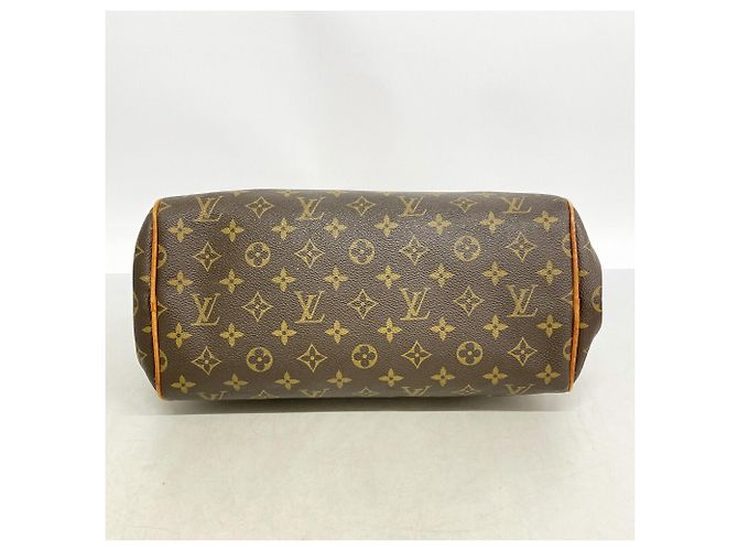 Borsa a tracolla Louis Vuitton Monogram Montorgueil PM Marrone - vista 3