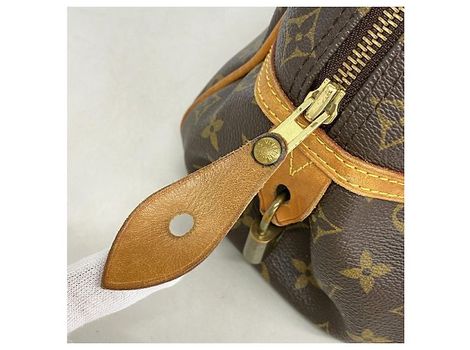 Borsa a tracolla Louis Vuitton Monogram Montorgueil PM Marrone - vista 9