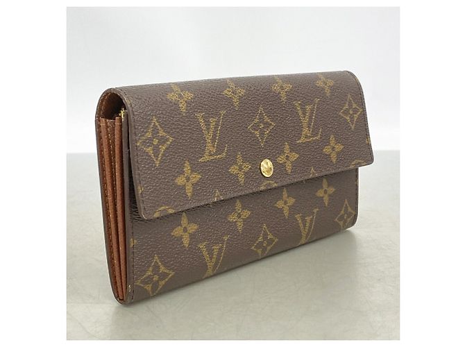 Cartera larga Louis Vuitton marrón Castaño - vista 2