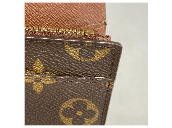 Cartera larga Louis Vuitton marrón Castaño - vista 6