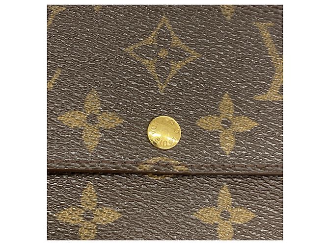 Cartera larga Louis Vuitton marrón Castaño - vista 7