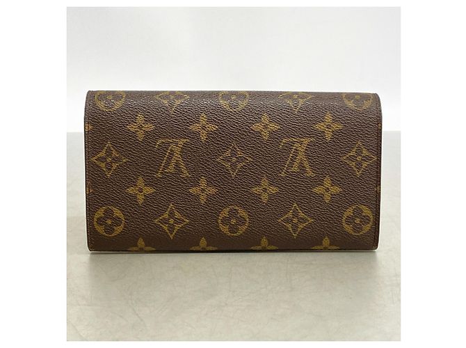 Cartera larga Louis Vuitton marrón Castaño - vista 9