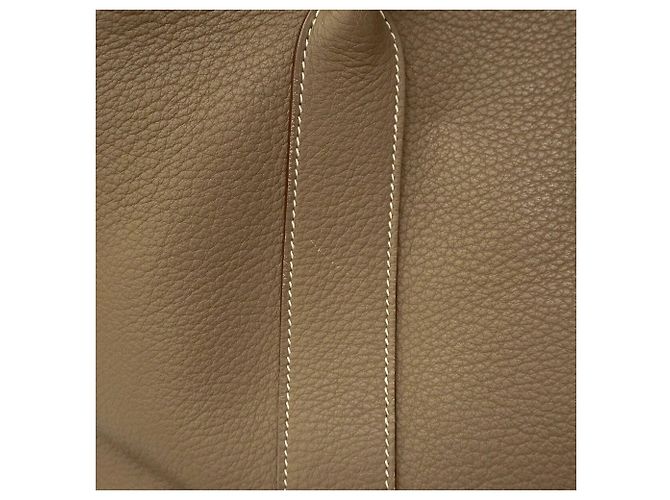 Hermès Borsa Tote Hermes Garden PM Taupe - vista 10