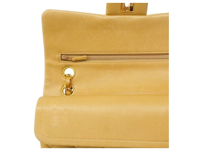 Borsa a tracolla Chanel Matelassé Beige - vista 10