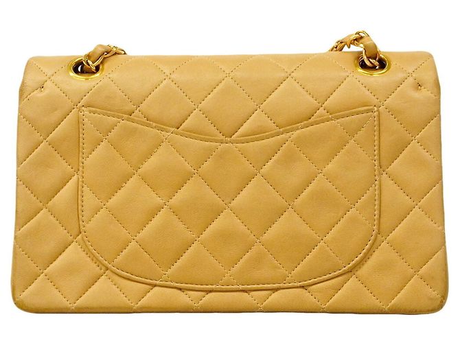 Borsa a tracolla Chanel Matelassé Beige - vista 11