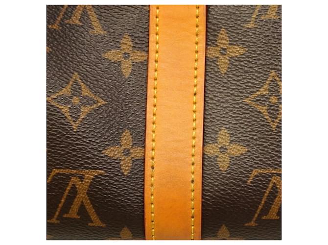 Borsa Louis Vuitton Monogram Keepall Cargo 25 Marrone - vista 12