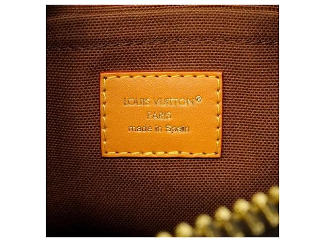 Borsa Louis Vuitton Monogram Keepall Cargo 25 Marrone - vista 5