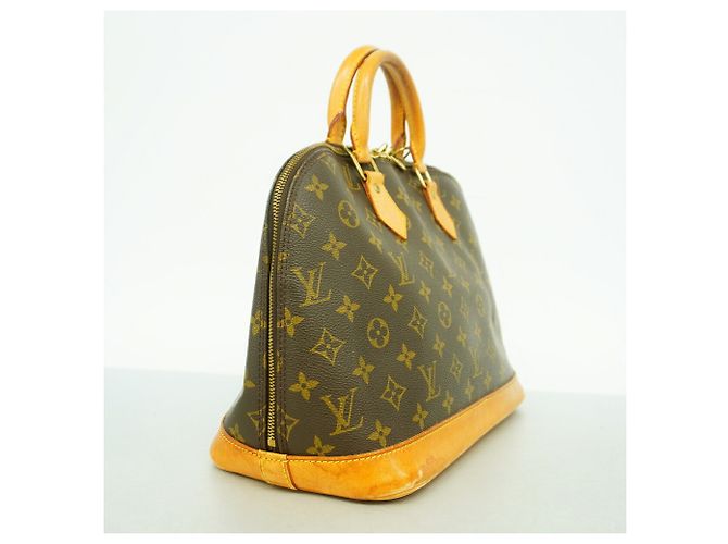 Borsa Louis Vuitton Alma Monogram Marrone - vista 2