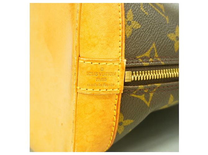 Borsa Louis Vuitton Alma Monogram Marrone - vista 5
