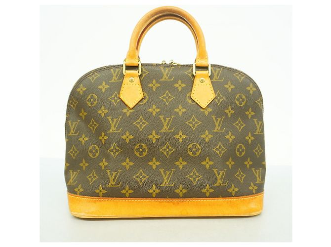Borsa Louis Vuitton Alma Monogram Marrone - vista 9