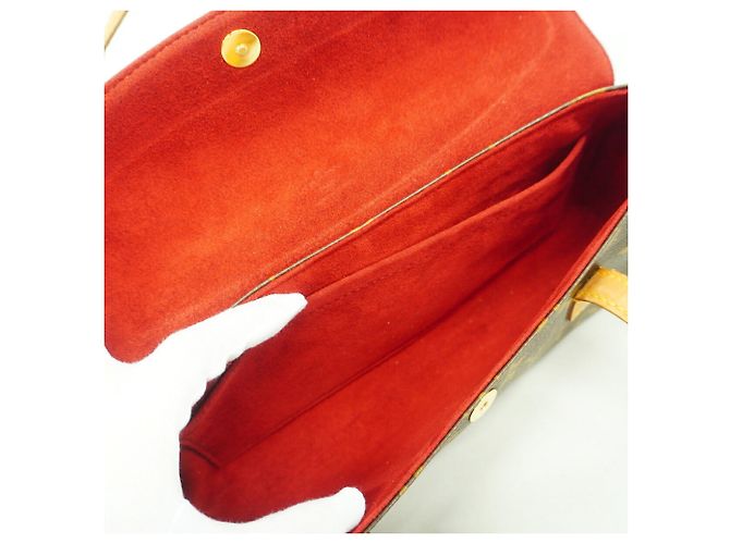 Louis Vuitton Monogram Sonatine Handtasche Braun - Ansicht 4