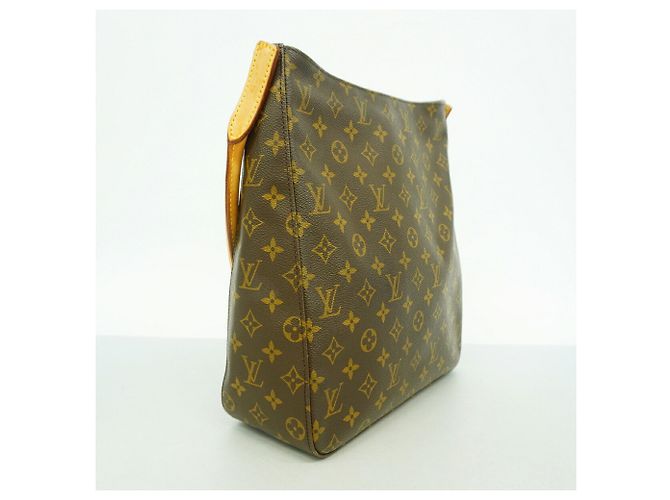 Borsa a tracolla Louis Vuitton Monogram Looping GM Marrone - vista 2