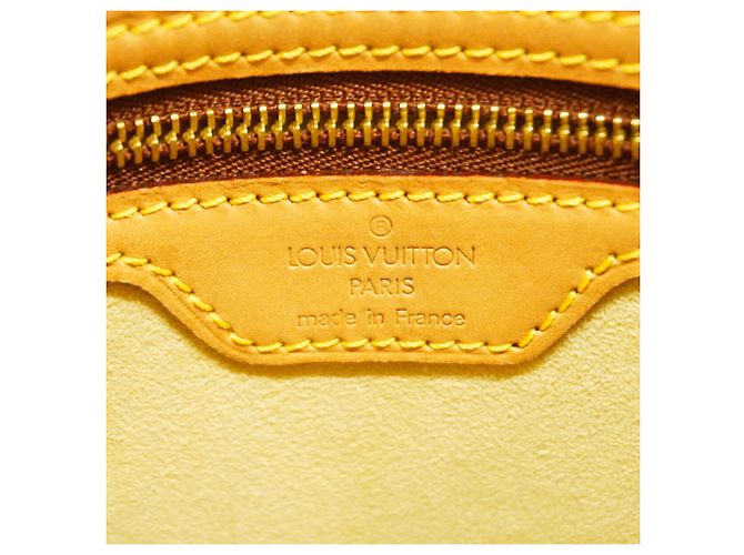 Borsa a tracolla Louis Vuitton Monogram Looping GM Marrone - vista 5