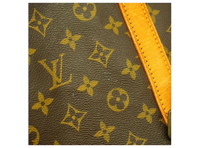 Louis Vuitton Boston Monogram Keepall Bandoulière 60 Marrone - vista 10