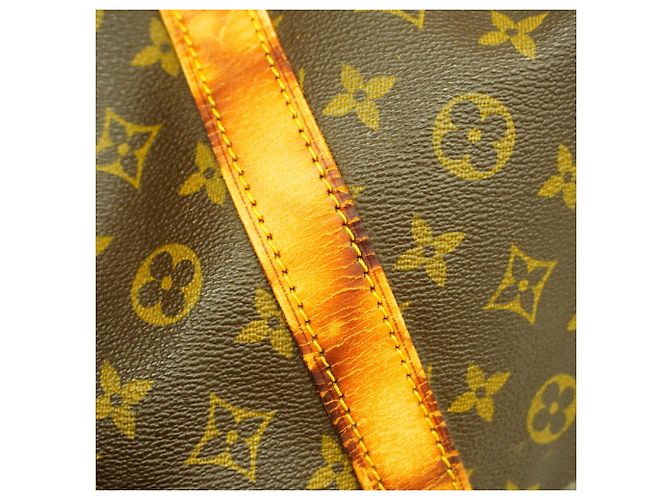 Louis Vuitton Boston Monogram Keepall Bandoulière 60 Marrone - vista 12