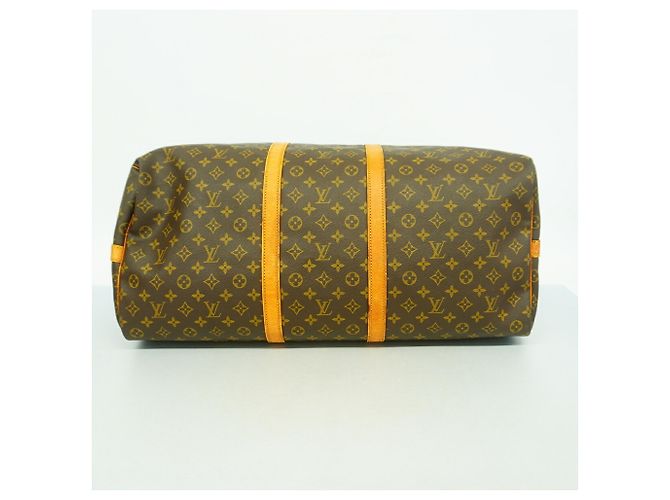 Louis Vuitton Boston Monogram Keepall Bandoulière 60 Marrone - vista 3