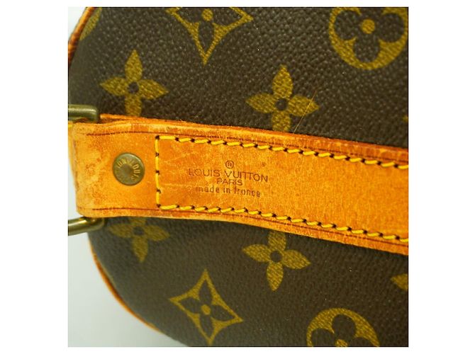 Louis Vuitton Boston Monogram Keepall Bandoulière 60 Marrone - vista 5