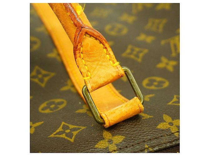 Louis Vuitton Boston Monogram Keepall Bandoulière 60 Marrone - vista 9