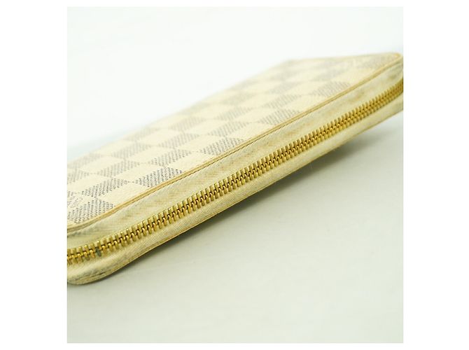 Louis Vuitton Damier Azur Zippy Wallet Weiß - Ansicht 6