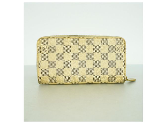 Louis Vuitton Damier Azur Zippy Wallet Weiß - Ansicht 9