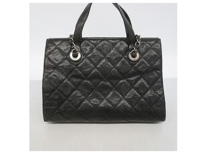 Borsa a tracolla con catena Chanel Matelassé Nero - vista 12