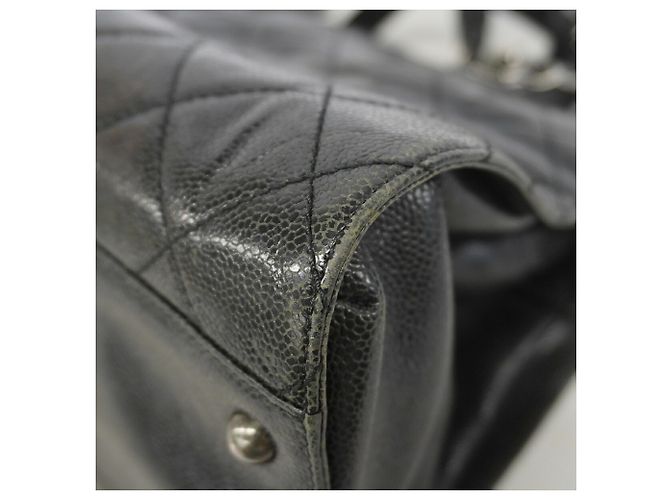 Borsa a tracolla con catena Chanel Matelassé Nero - vista 6