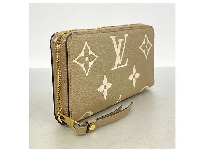 Louis Vuitton Monogram Empreinte Bicolor Zippy Wallet Beige - Ansicht 2