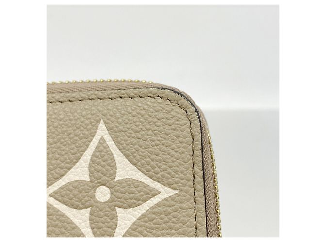 Louis Vuitton Monogram Empreinte Bicolor Zippy Wallet Beige - Ansicht 5