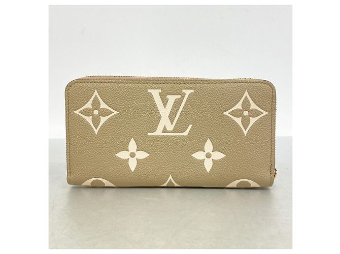 Louis Vuitton Monogram Empreinte Bicolor Zippy Wallet Beige - Ansicht 8