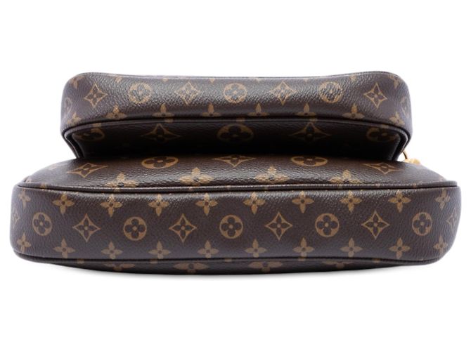 Borsa Louis Vuitton Monogram Multi Pochette Accessoires Marrone - vista 3