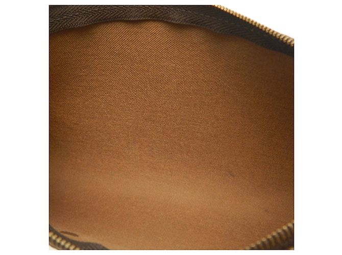 Borsa Satchel Louis Vuitton Monogram Eva Marrone - vista 4