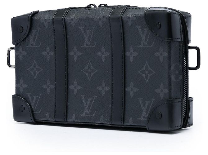 Portafoglio Crossbody Soft Trunk Louis Vuitton Monogram Eclipse Nero - vista 2
