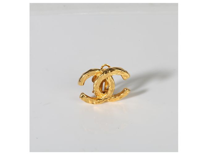 Gabrielle Chanel Vintage CC Ohrringe vergoldet - Ansicht 5