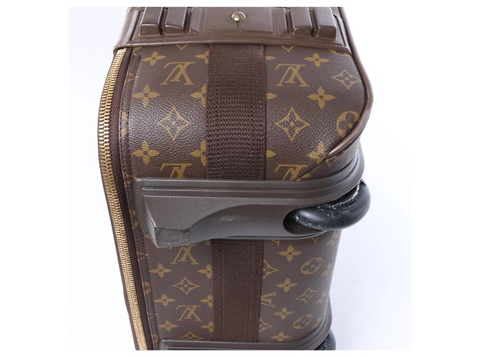 Borsa da viaggio Louis Vuitton Pegase 55 Monogram in marrone M23297 - vista 10