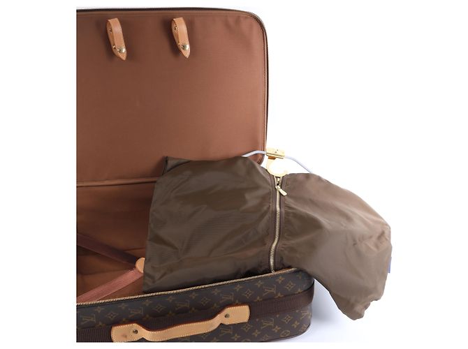 Borsa da viaggio Louis Vuitton Pegase 55 Monogram in marrone M23297 - vista 13