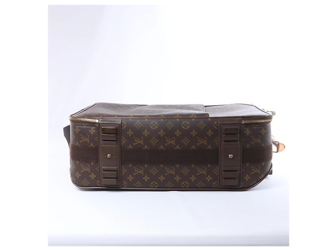 Borsa da viaggio Louis Vuitton Pegase 55 Monogram in marrone M23297 - vista 15
