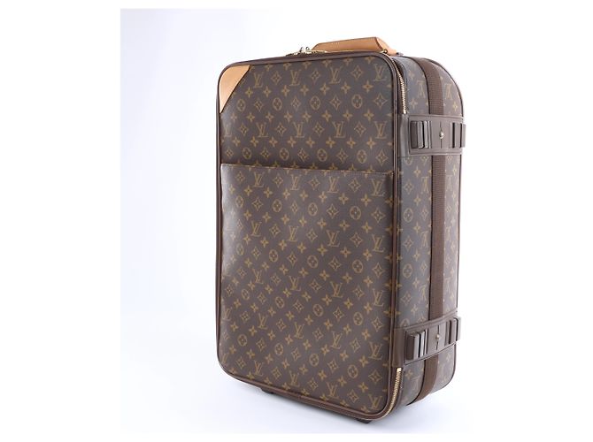 Borsa da viaggio Louis Vuitton Pegase 55 Monogram in marrone M23297 - vista 2