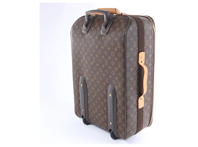 Borsa da viaggio Louis Vuitton Pegase 55 Monogram in marrone M23297 - vista 4