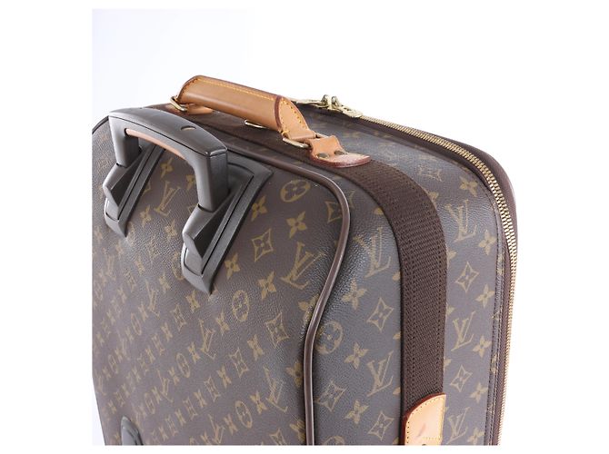 Borsa da viaggio Louis Vuitton Pegase 55 Monogram in marrone M23297 - vista 5