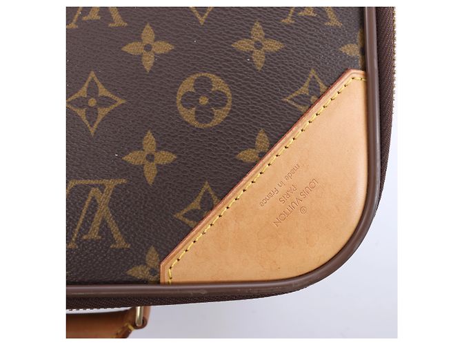 Borsa da viaggio Louis Vuitton Pegase 55 Monogram in marrone M23297 - vista 7
