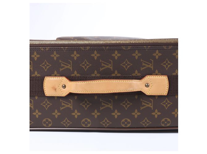 Borsa da viaggio Louis Vuitton Pegase 55 Monogram in marrone M23297 - vista 8