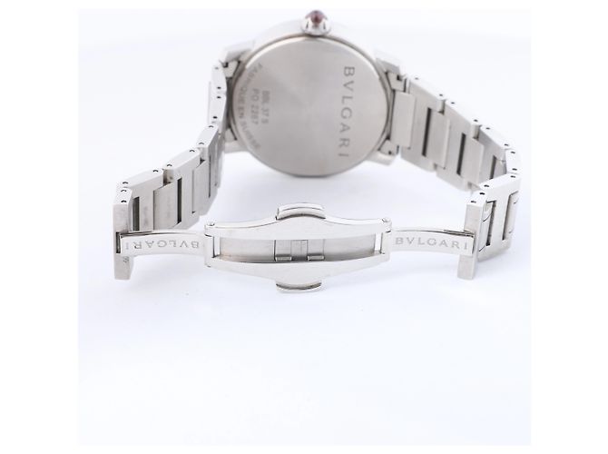 Bulgari Bvlgari Bvlgari BBL37S PO2267 PT×SS AT Shell-Face Uhr Weiß - Ansicht 11