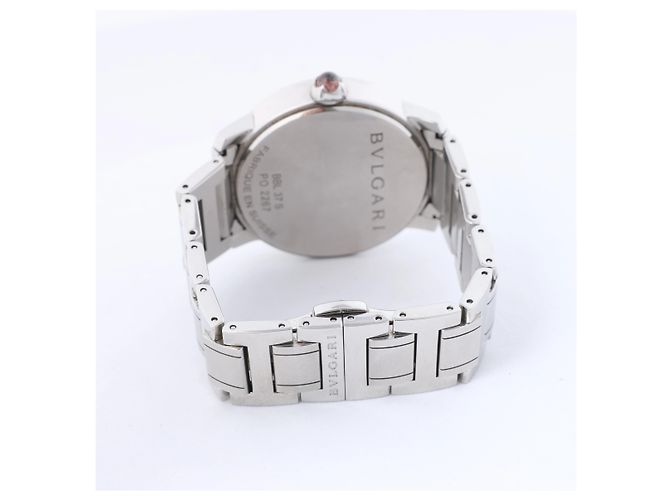 Bulgari Bvlgari Bvlgari BBL37S PO2267 PT×SS AT Shell-Face Uhr Weiß - Ansicht 6