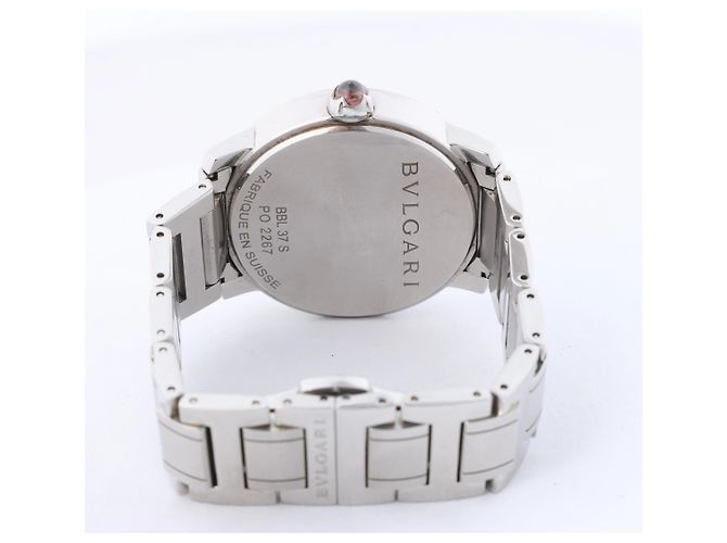 Bulgari Bvlgari Bvlgari BBL37S PO2267 PT×SS AT Shell-Face Uhr Weiß - Ansicht 7