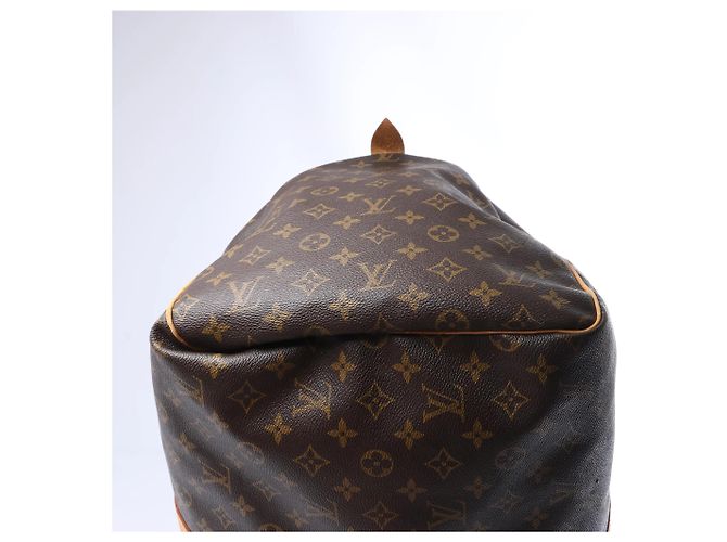 Louis Vuitton Keepall 55 Monogram Canvas Travel Bag in Brown M41424 Marrone - vista 10