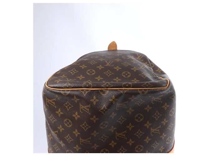 Louis Vuitton Keepall 55 Monogram Canvas Travel Bag in Brown M41424 Marrone - vista 11